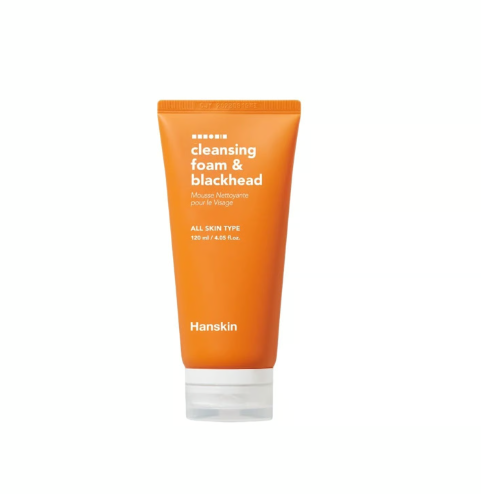 CR260607-H9 Hanskin 黑頭泡沫潔面乳Cleansing Foam & Blackhead 120ml [all type] (買一送一，共兩件）EXP:12/15/2028