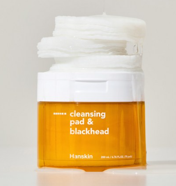 CR260607-H10 Hanskin 去黑頭毛孔清潔棉片Cleansing Pad & Blackhead 70ea (買一送一，共兩件）EXP:1/26/2029
