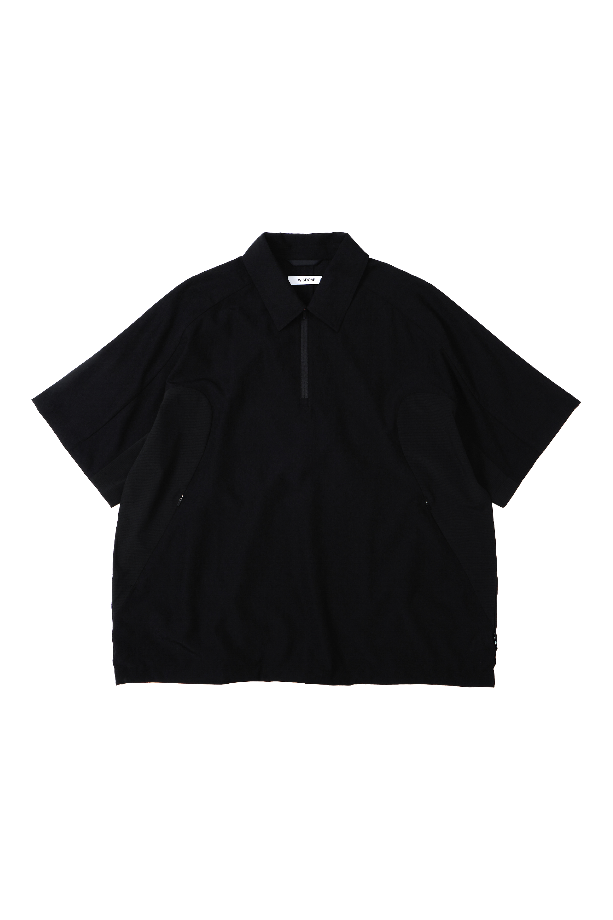 WISDOM HALF ZIP POLO SHIRT