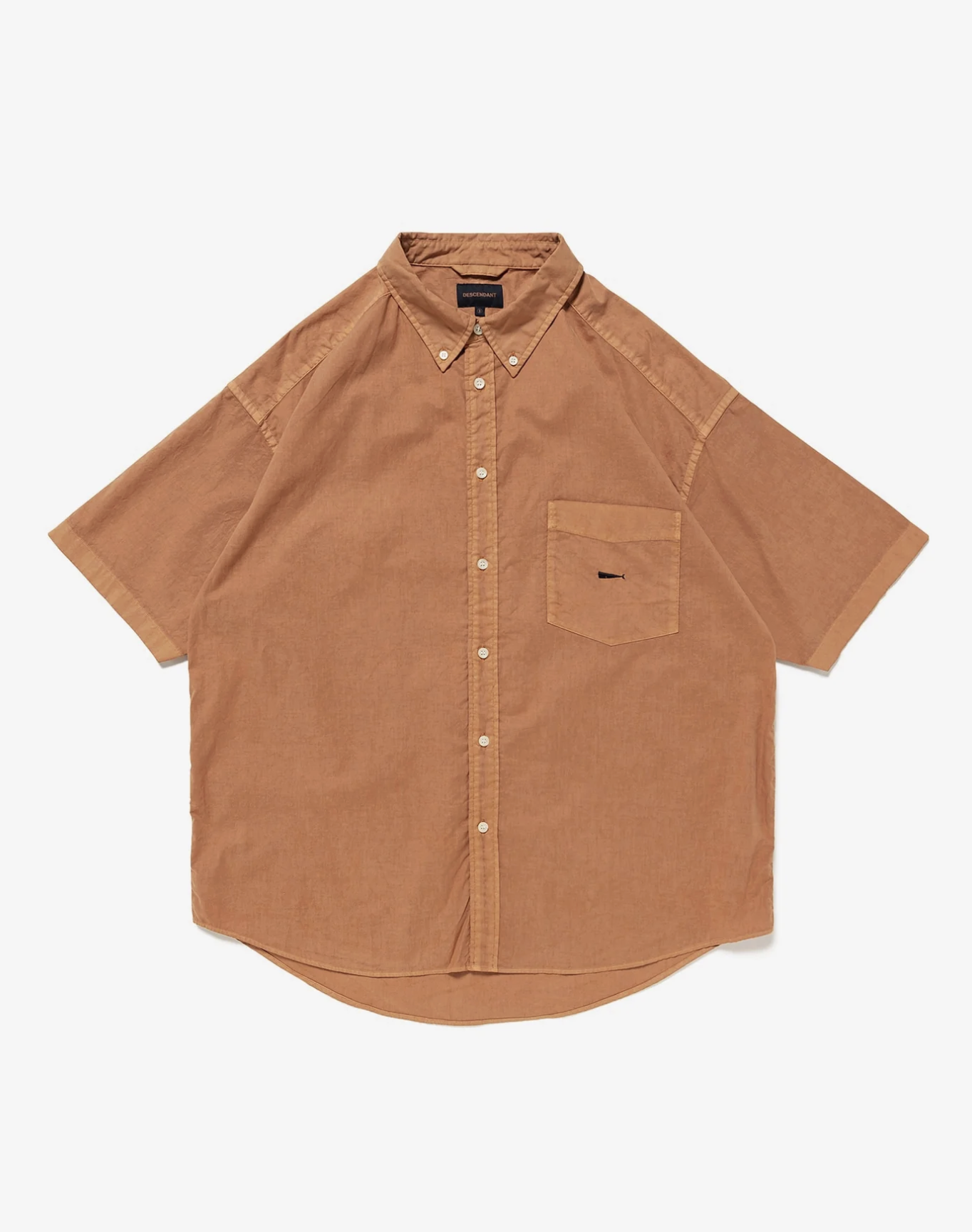 DESCENDANT SS26 KENNEDY'S OXFORD SS SHIRT PIGMENT DYE