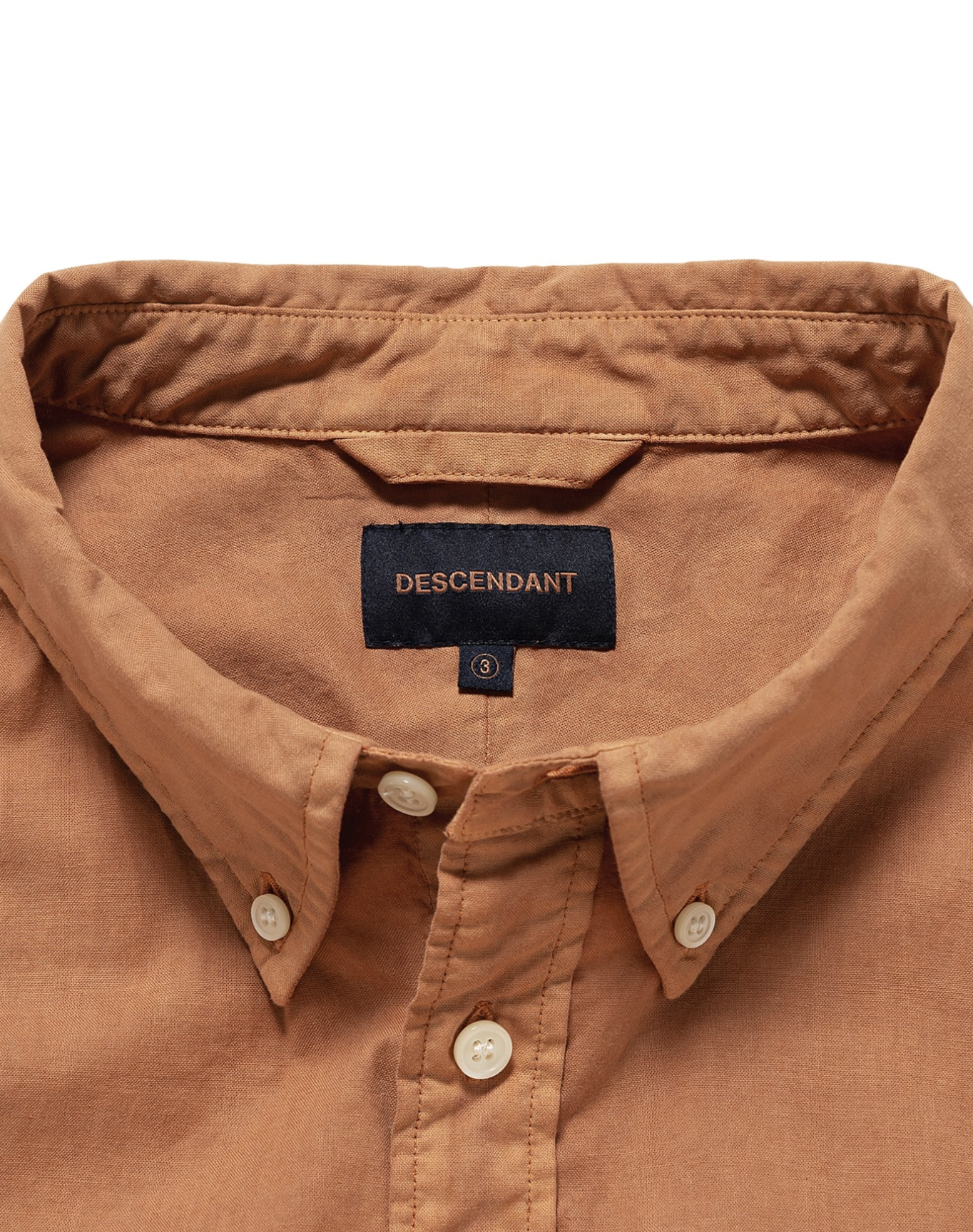 DESCENDANT SS26 KENNEDY'S OXFORD SS SHIRT PIGMENT DYE