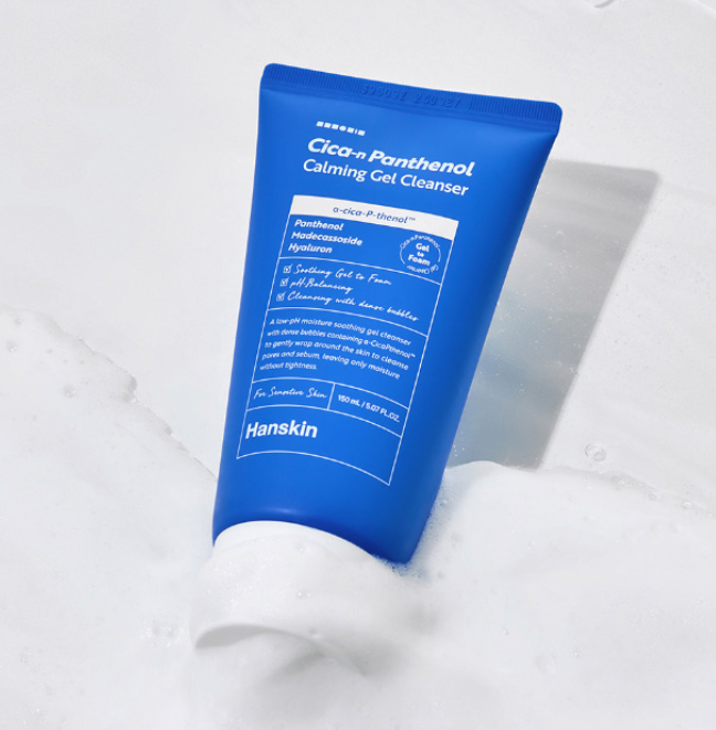 CR260607-H12 Hanskin 積雪草泛醇溫和潔面啫喱ica-n Panthenol Calming Gel Cleanser 150ml EXP:12/30/2028