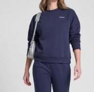 [S] DKNY PEACOT METALLIC BUBBLE LOGO FLEECE PULLOVER, DP6T1556-PCT (SD1820)