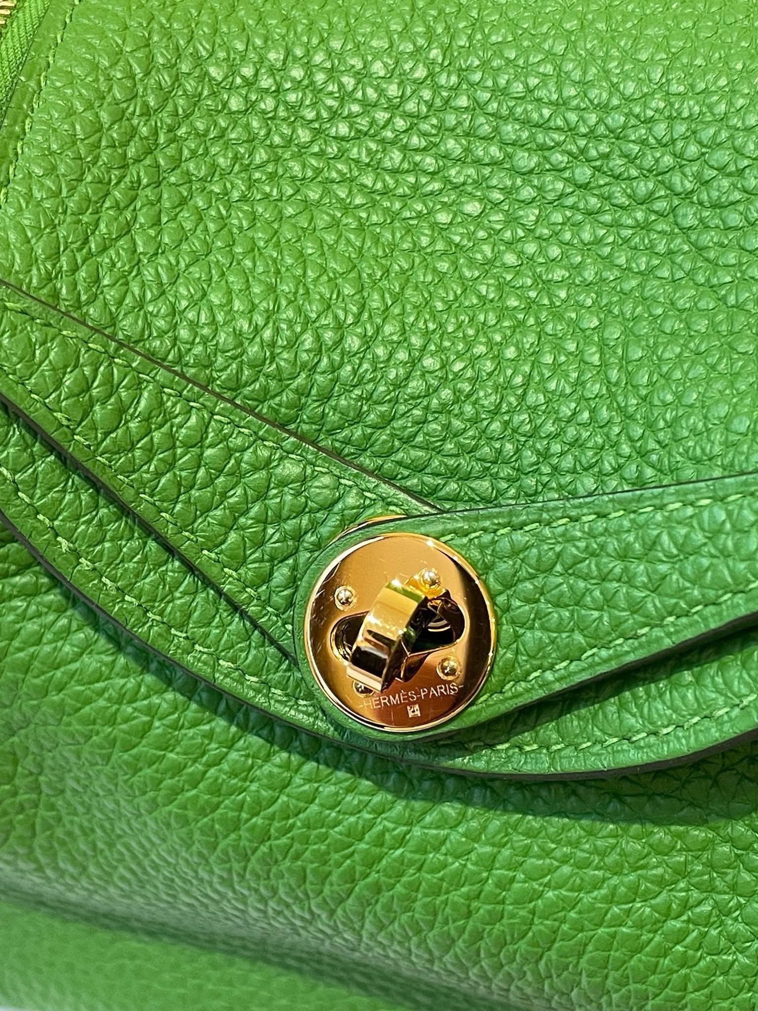 Preloved Lindy Mini TC Leather  Vert Yucca GHW HK$5x,xxx (HK$2,000 即時落訂)