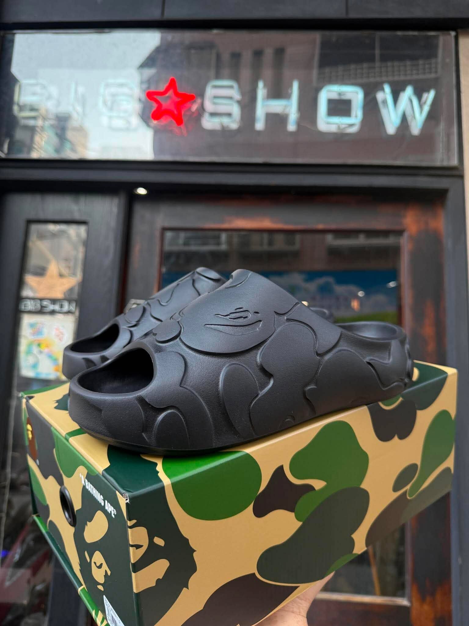 A BATHING APE BAPE SLIDE CAMO 猿人 迷彩 拖鞋 0ZXSLM323911Q