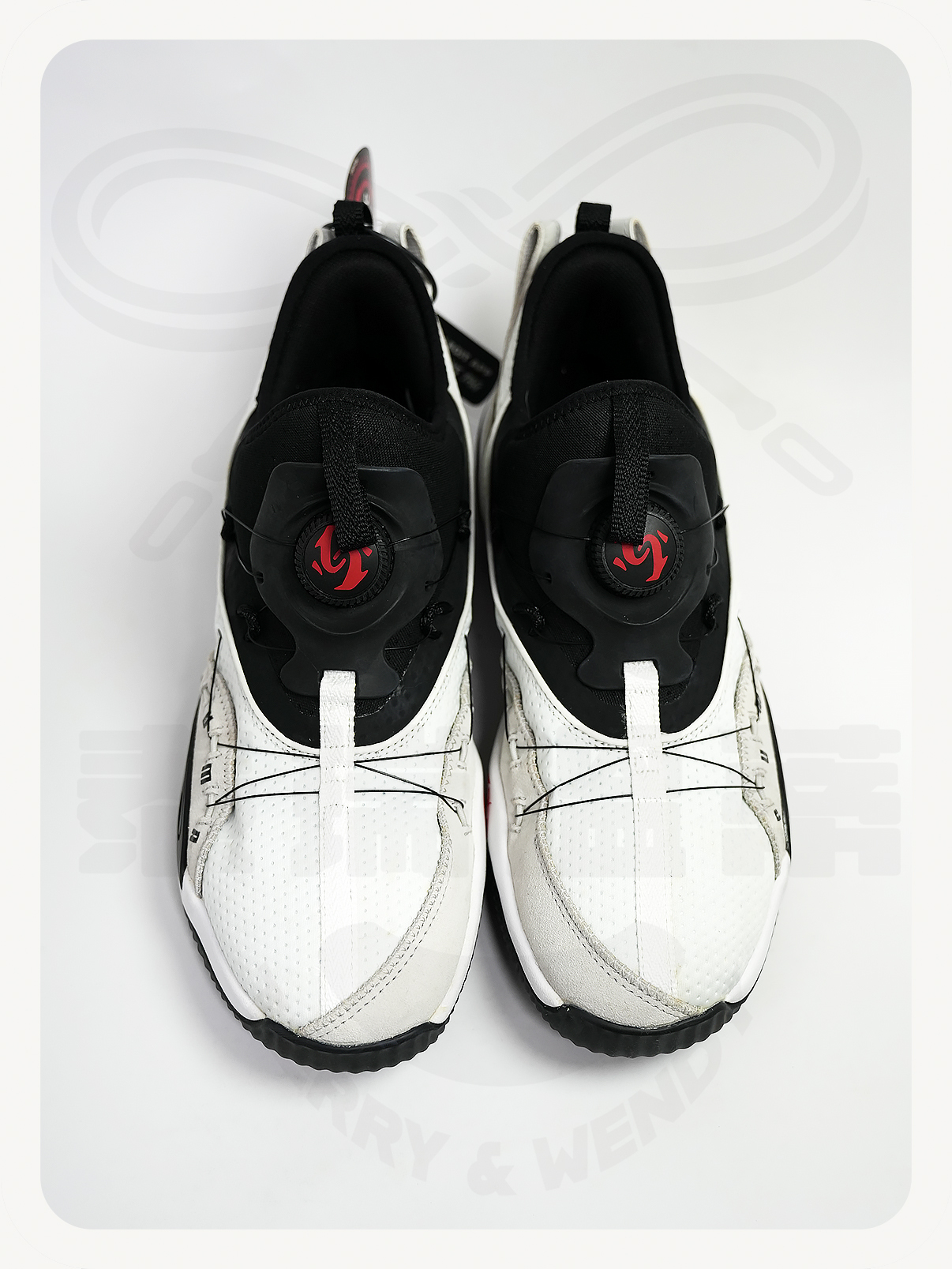 全新 US11 Puma Double Disc 'White Black'