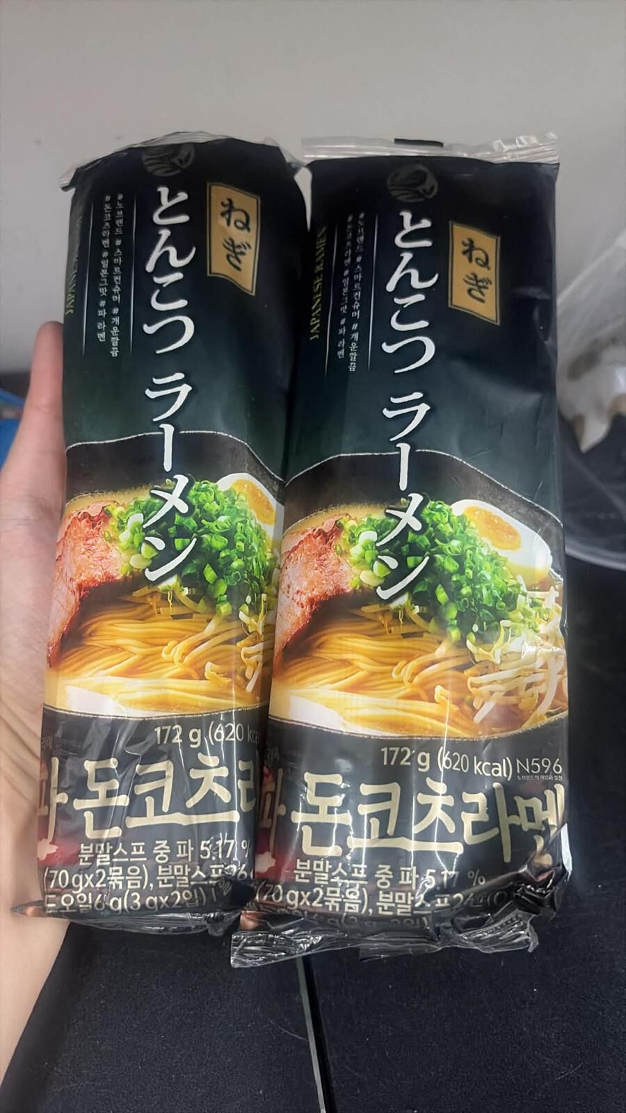 現貨 No Brand 蔥豚骨拉麵