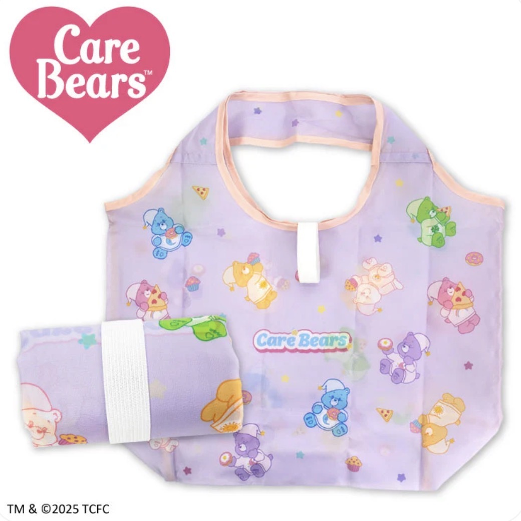 JP Carebear 密集式環保袋 紫 47x46 7143 TK260606