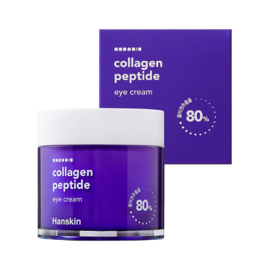 CR260607-H24 Hanskin 膠原蛋白勝肽緊緻眼霜 Collagen Peptide Eye Cream 80ml  (買一送一，共兩件）EXP:11/18/2028