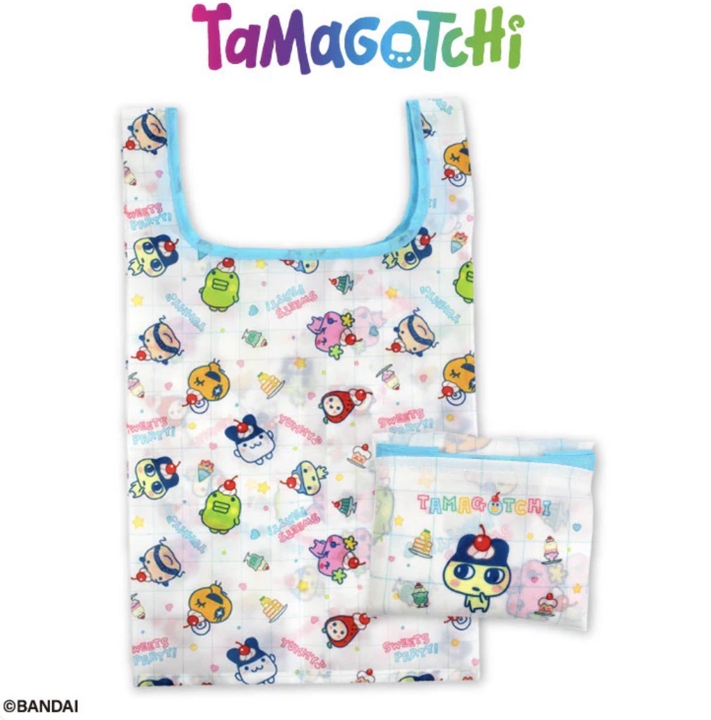 JP 他媽哥池甜品密集式環保袋 白 46x26 9580 TK260606