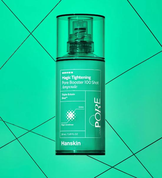 CR260607-H32 Hanskin 細緻毛孔微針精華 Magic Tightening Pore booster 100shot ampoule 50ml   (買一送一，共兩件）EXP:11/29/2027