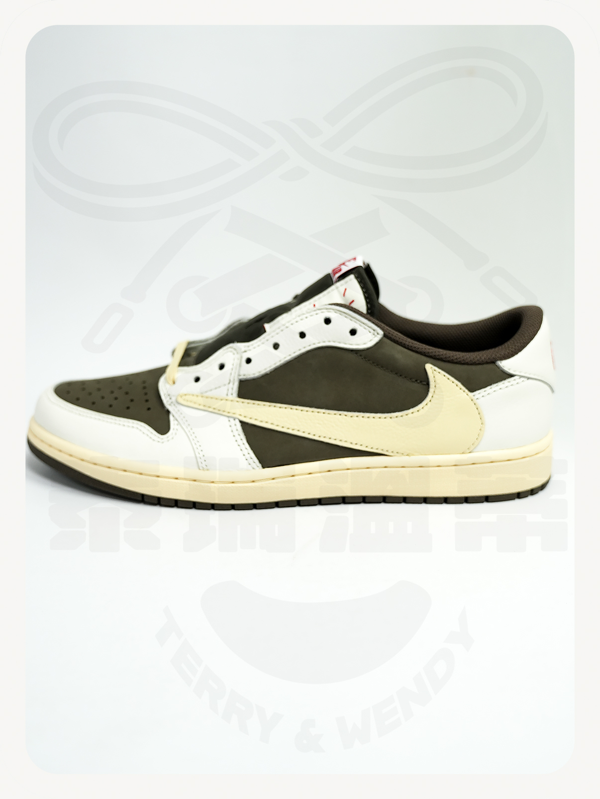 全新 US10.5 Air Jordan 1 Retro Low OG x Travis Scott  'Reverse Mocha'