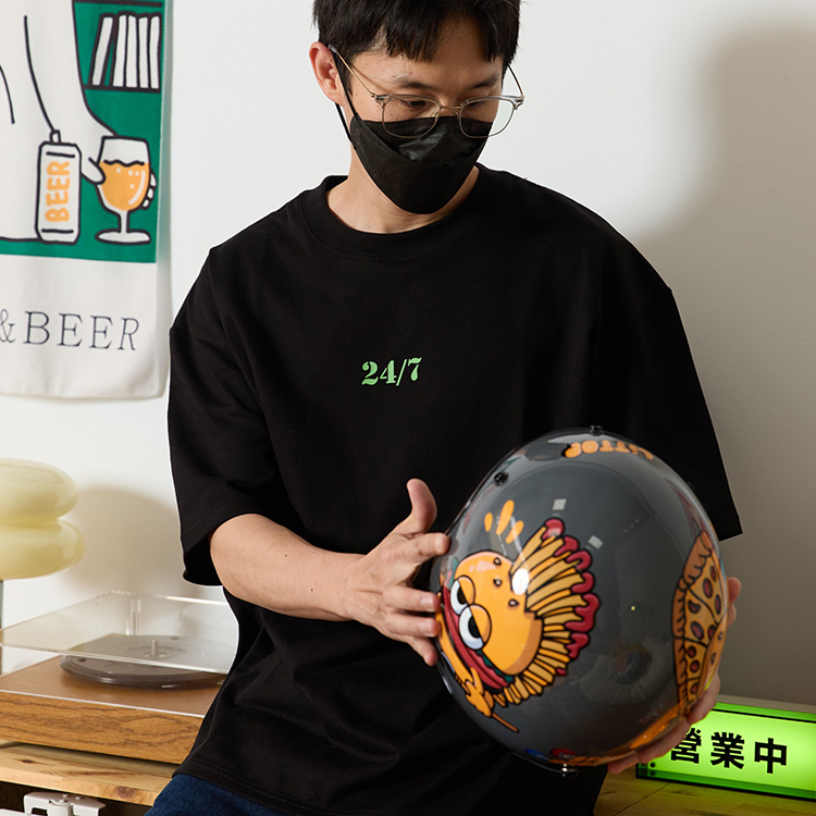 美金綠漢堡Tee