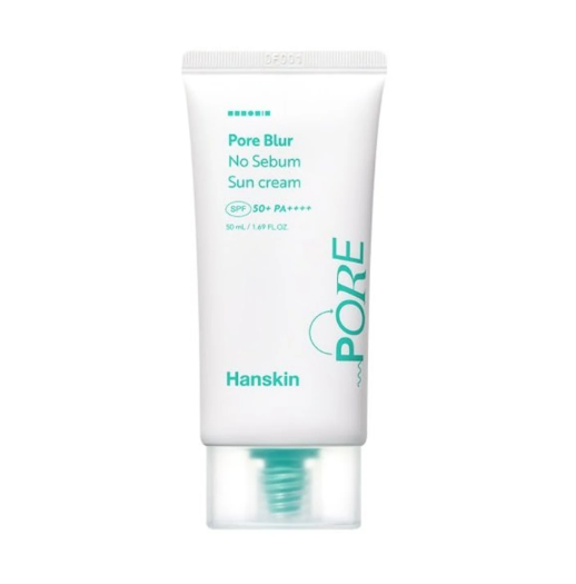 CR260607-H36 Hanskin 毛孔隱形控油防曬霜 Pore Blur No Sebum Sun cream 50ml (買一送一，共兩件）EXP:1/25/2029