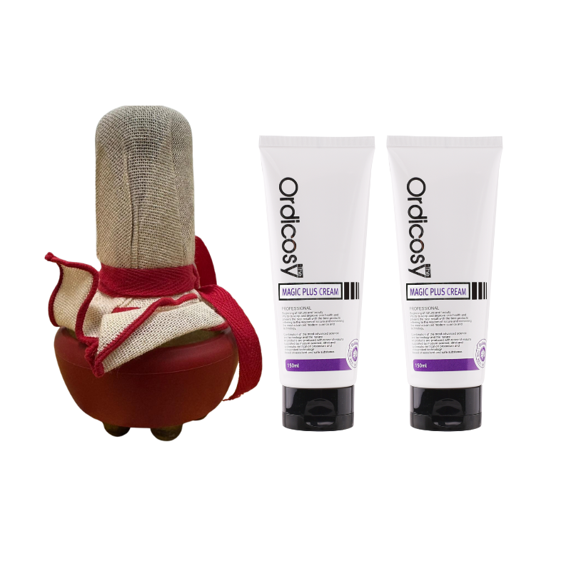 KOR-BBG0606-161 WAYA / 熱灸按摩儀 細款 +Magic Plus Cream / 煥活迴圈霜150ml*2支 (A11)