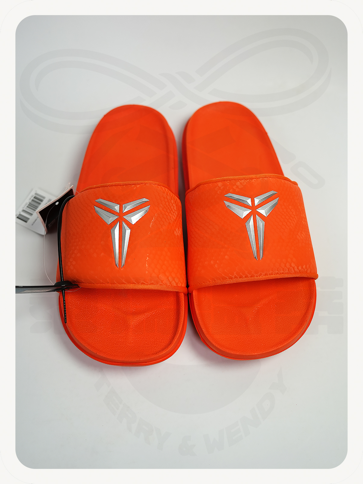 全新 US9 Nike Offcourt Slide x Kobe Bryant 'Safety Orange'