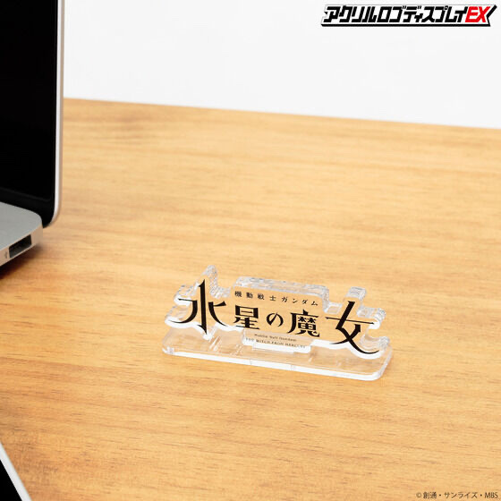 252122 Pbandai 預訂 2026/9月 アクリルロゴディスプレイEX 機動戦士ガンダム 水星の魔女（小）⚠️⚠️只有立牌‼️‼️