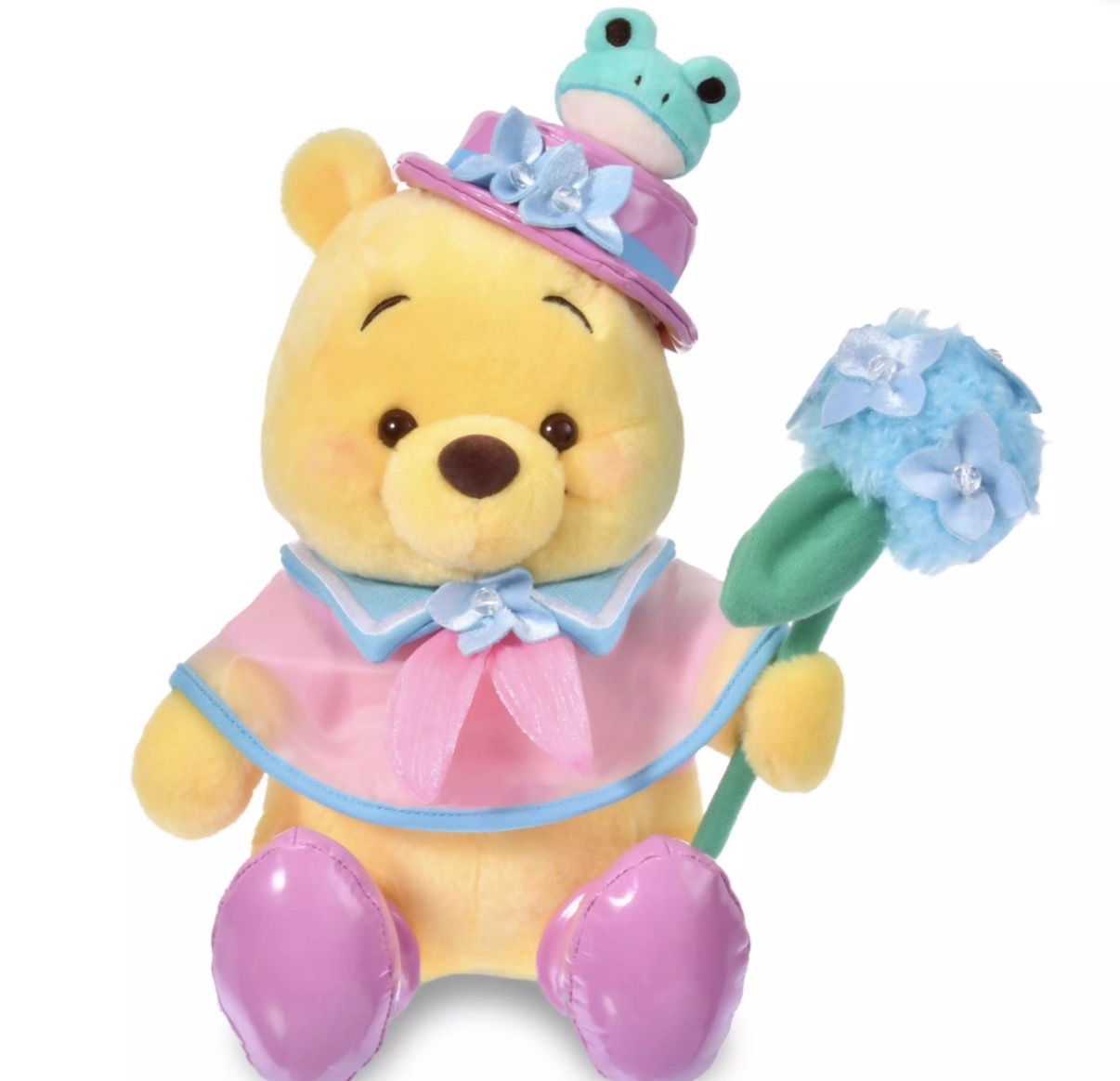 【夏季限定】JP DS Ocean Rain 雨季 Pooh 公仔 1324 1348 TK260606