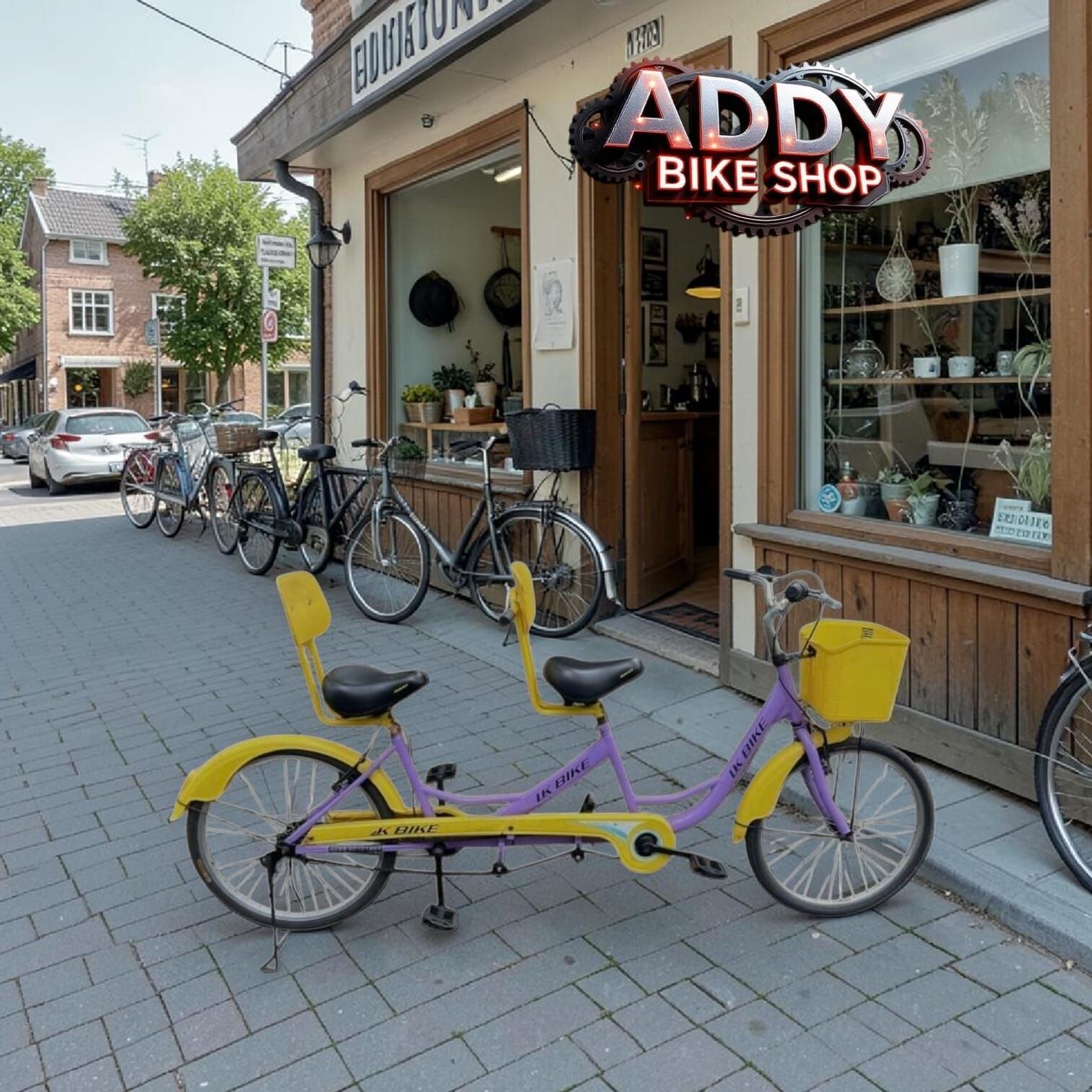 Rental bike - Tandem bicycle