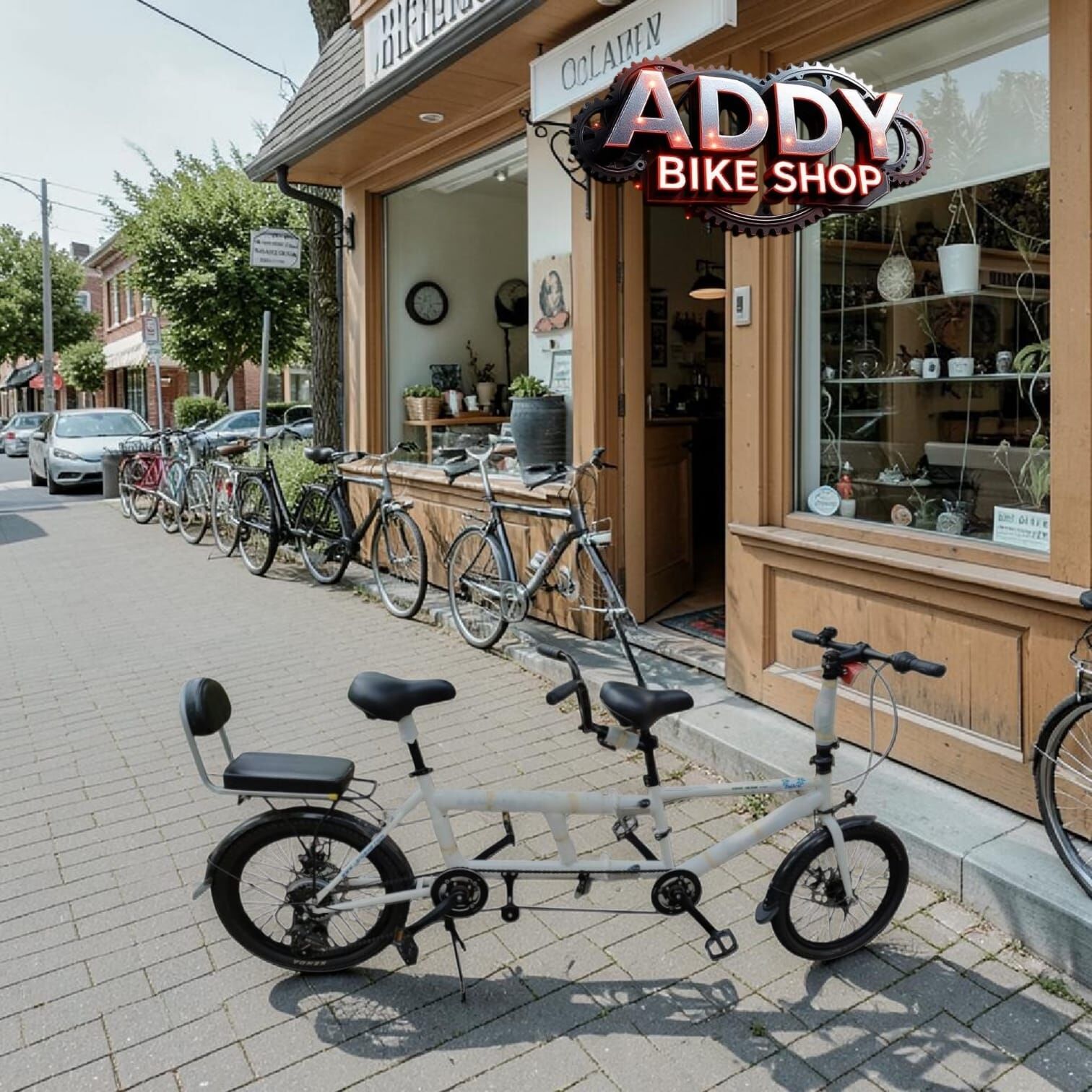 Rental bike - Tandem bicycle
