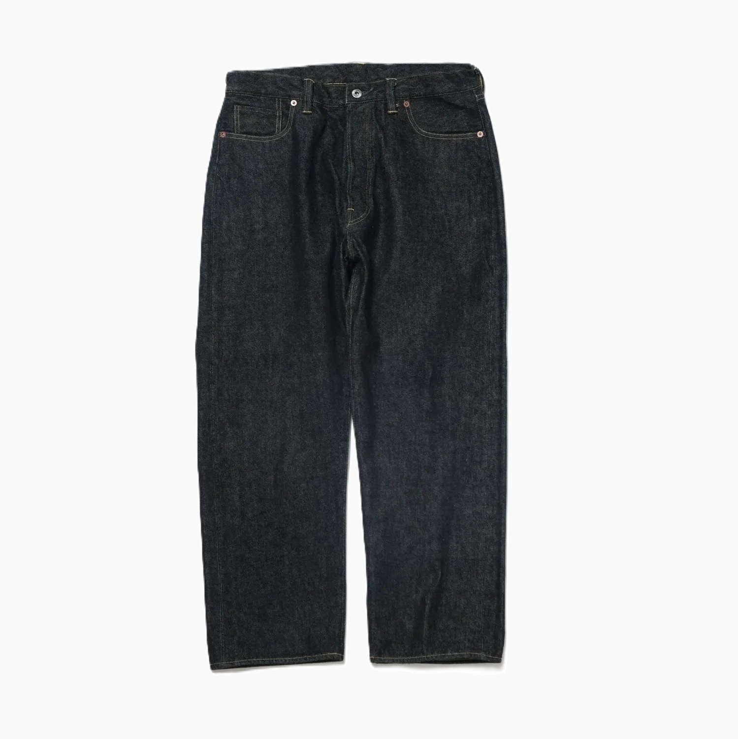 A.PRESSE 2026 A/W WASHED DENIM WIDE PANTS (AP-4001) - PRE ORDER ITEM (預訂中)