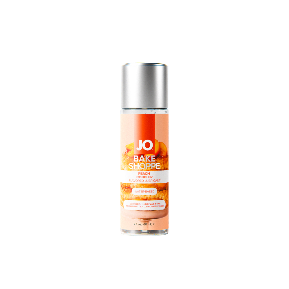 System Jo H2O Bake Shoppe Peach Cobbler Flavored Water-Based Lubricant 60ml