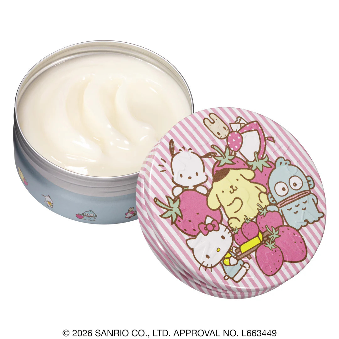 STEAMCREAM Sanrio Characters and Strawberries 蒸汽乳霜 75g