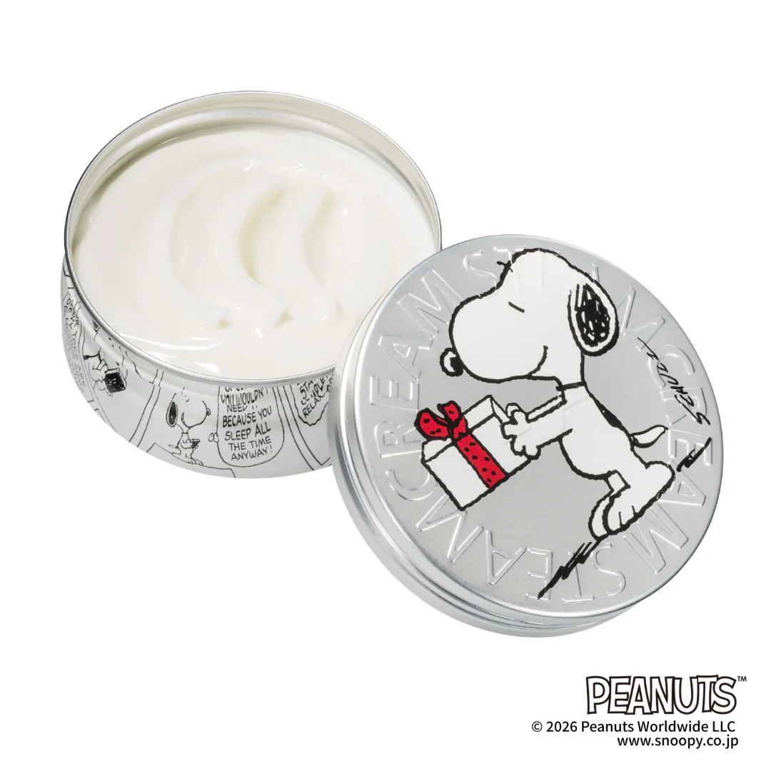 STEAMCREAM Snoopy Peanuts Fun to Giveaway 蒸汽乳霜 75g