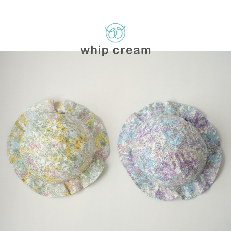 【日本 Whip Cream】小花柄寶寶帽