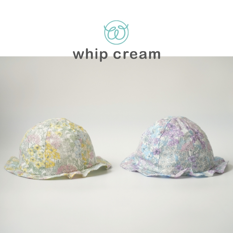 【日本 Whip Cream】小花柄寶寶帽
