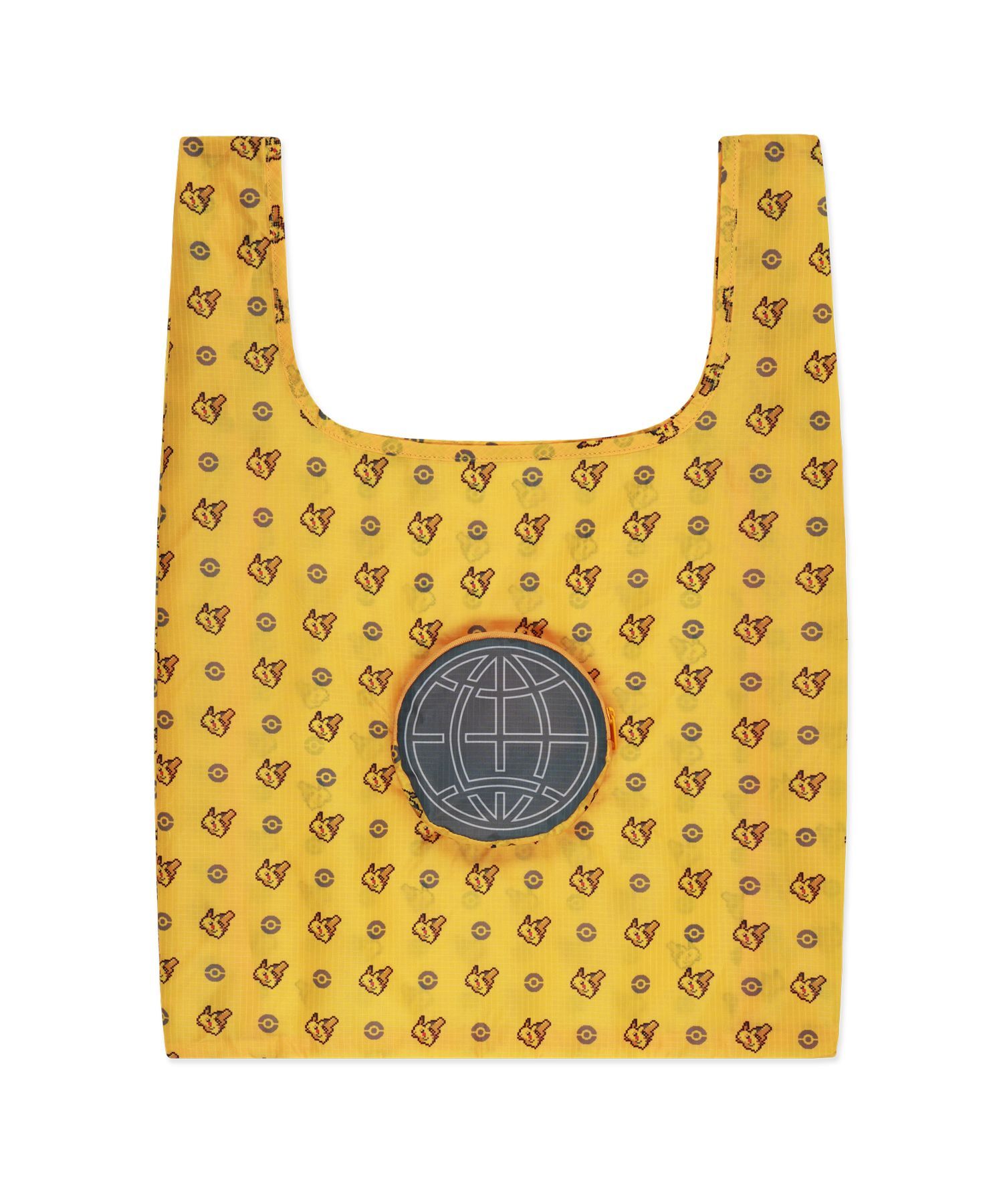 LMC × Pokémon 像素精靈球折疊收納包 黃色 0LM46SAC901YLW