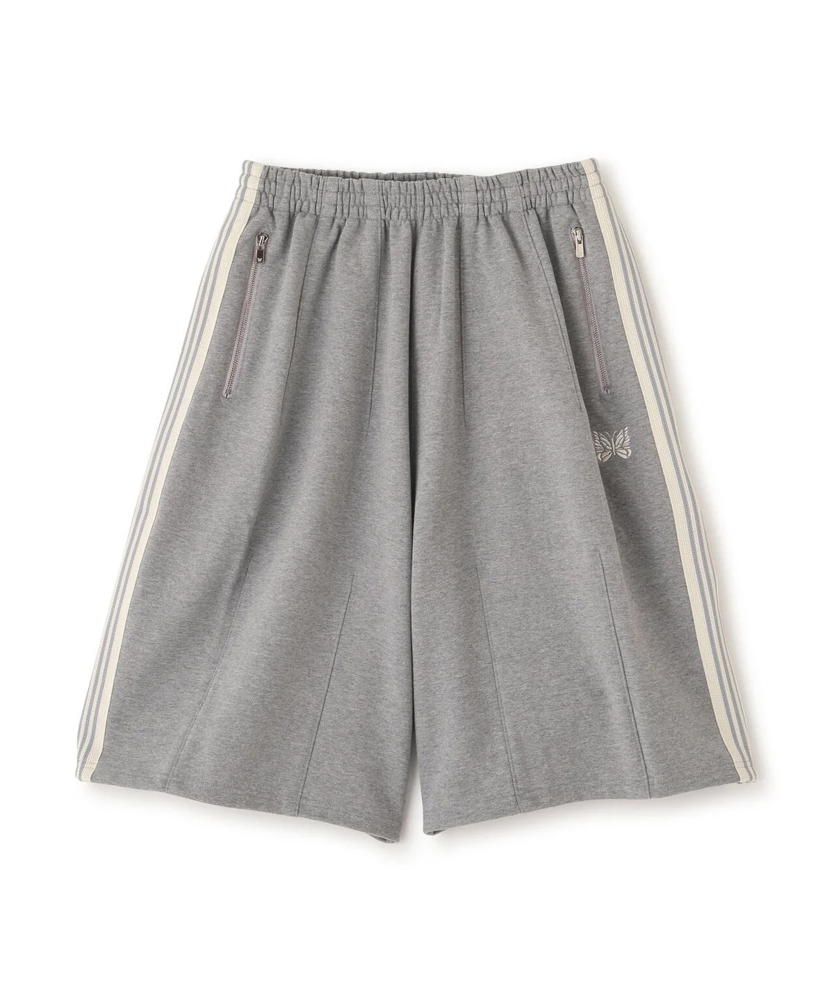 現貨| NEEDLES 別注 H.D.TRACK SHORTS COTTON JERSEY GRAY
