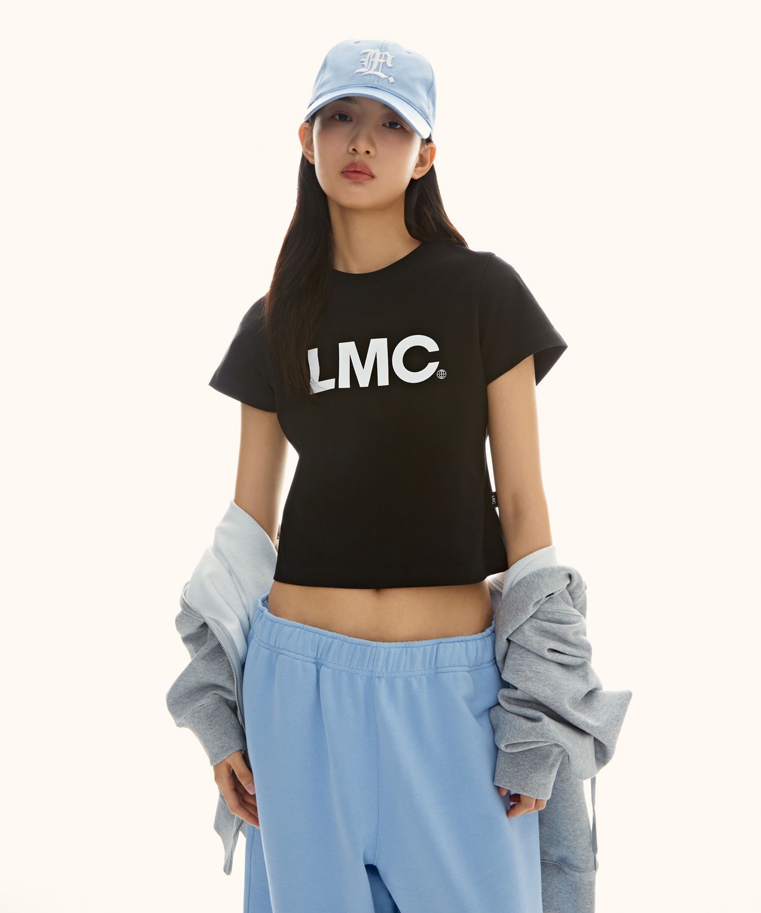 LMC WM OG 短版T恤 黑色 0LM46CTS801BLK