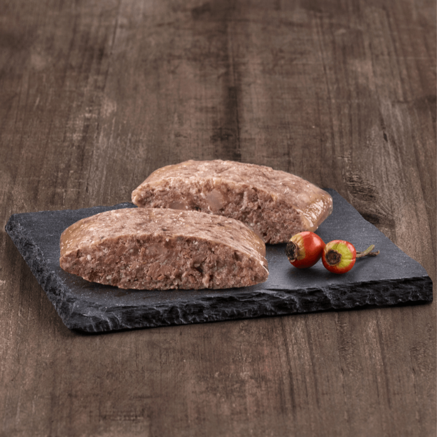 [斷貨中] Ownat – 無穀物主食濕包 - 小牛肉+火雞 Veal and Turkey (紅) 85g (每12包@$22可混味)