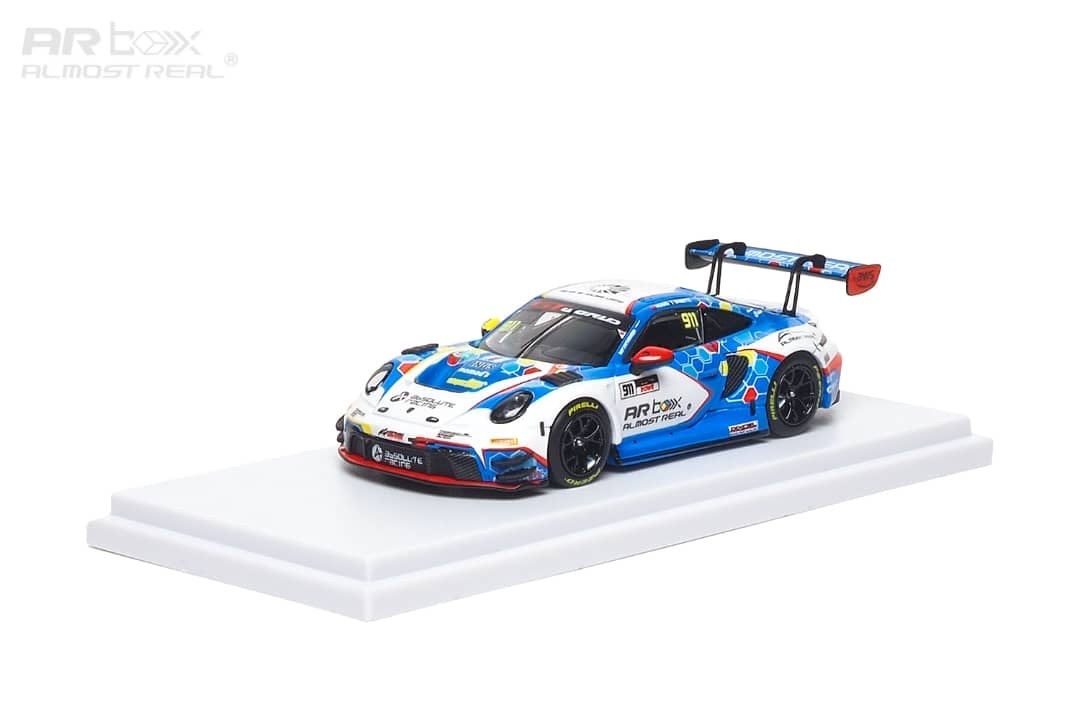 預訂Pre order- AR Box Porsche 992 GT3 Blue White livery