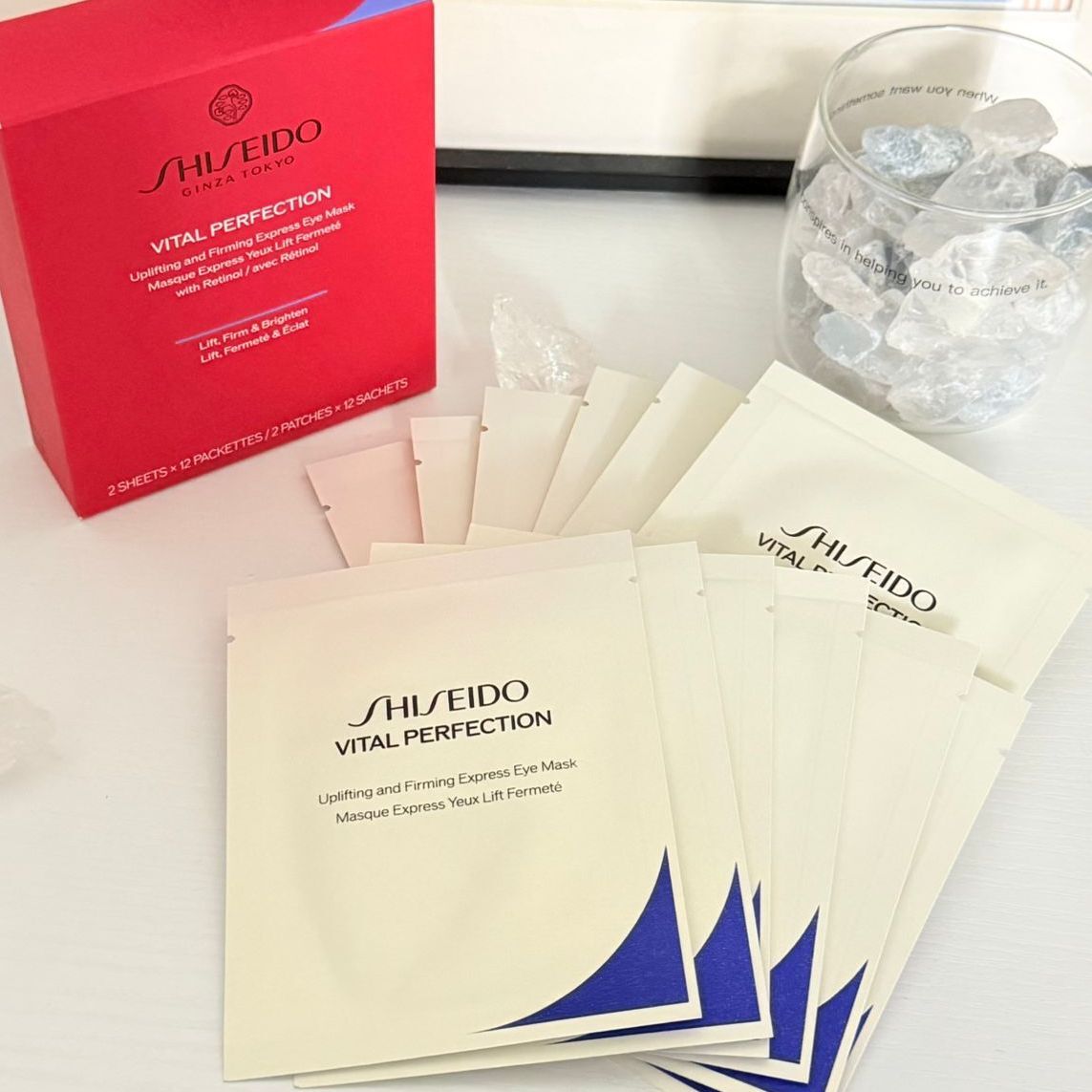 Shiseido - VITAL PERFECTION 賦活瞬效提拉眼膜 12對