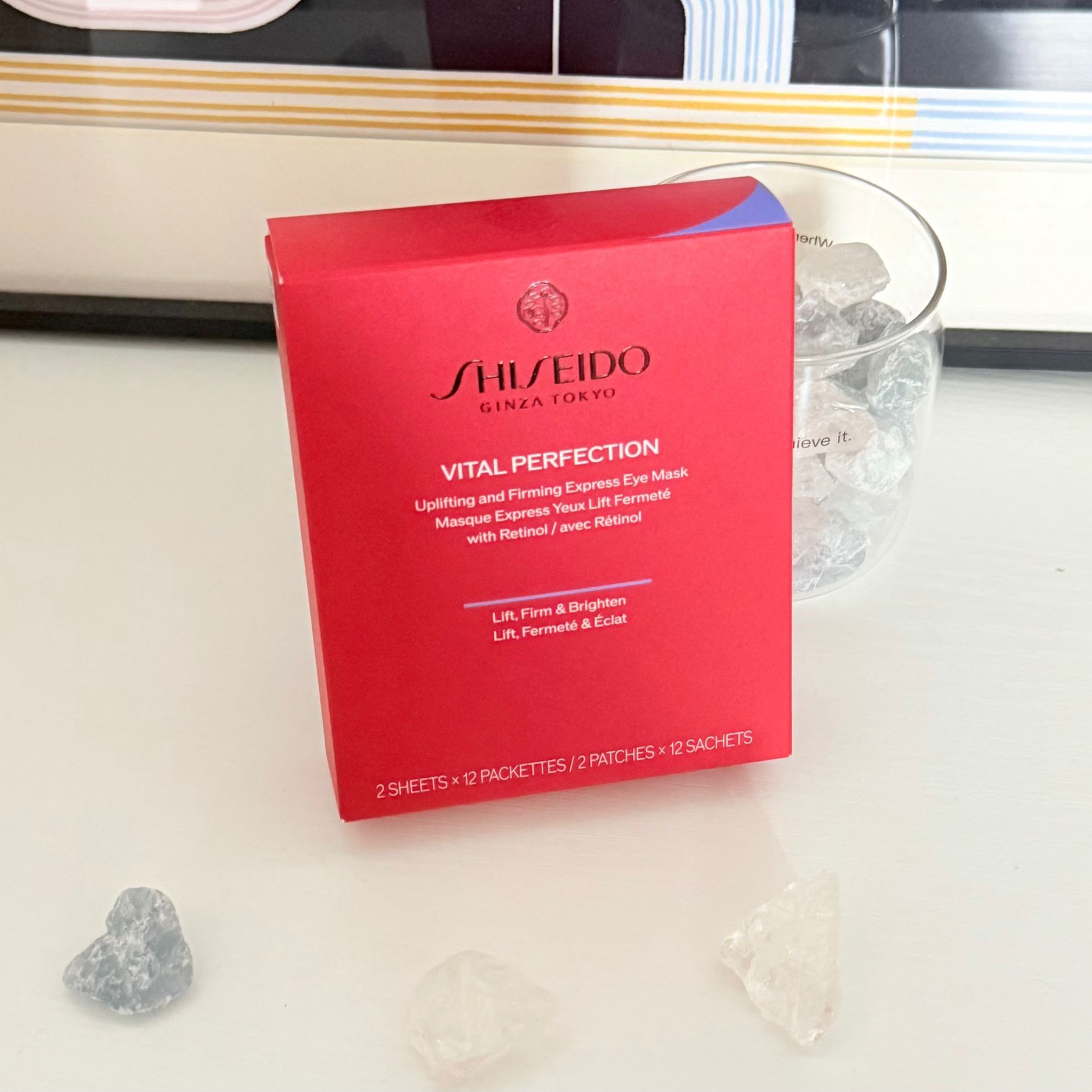 Shiseido - VITAL PERFECTION 賦活瞬效提拉眼膜 12對