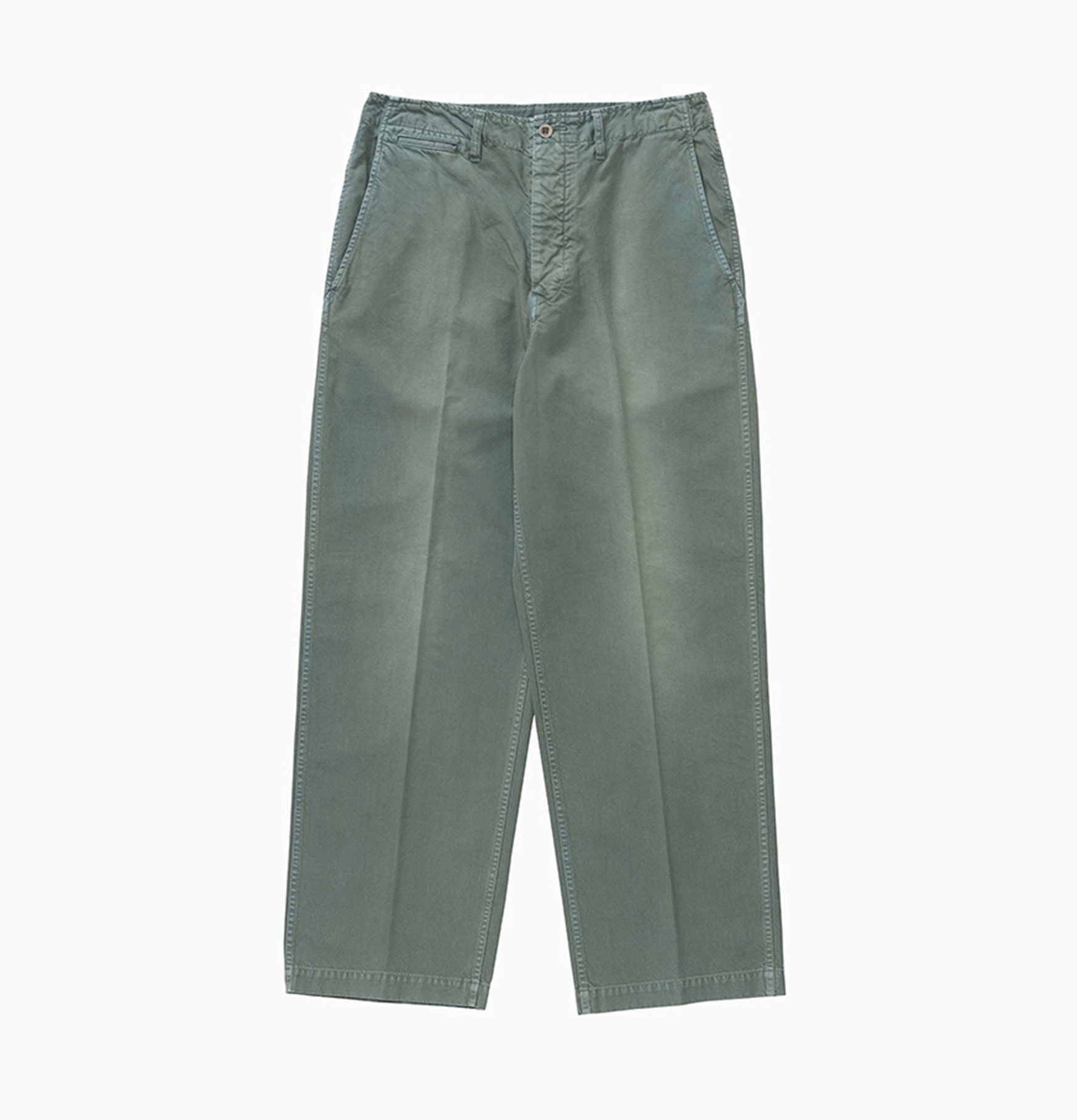 VISVIM 2026 S/S BROADER CHINO DMGD *SPOT LIMITED - LT.GREEN PRE ORDER ITEM (預訂中)