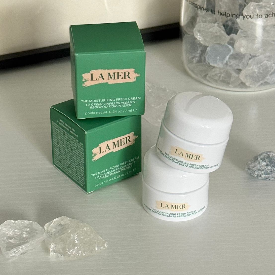 LA MER - The Moisturizing Fresh Cream 精華輕盈面霜 7mL