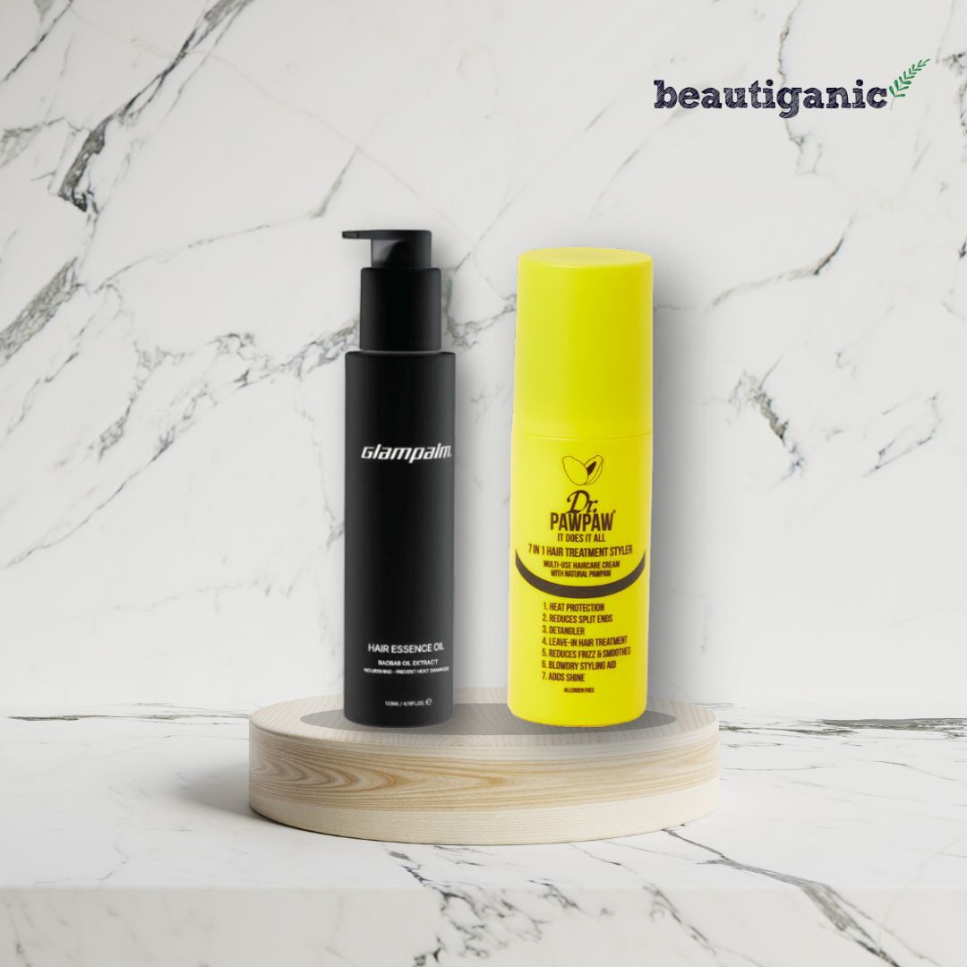 Glampalm ＋ Dr.PawPaw 7 in 1 極致抗熱與抗毛躁組合
