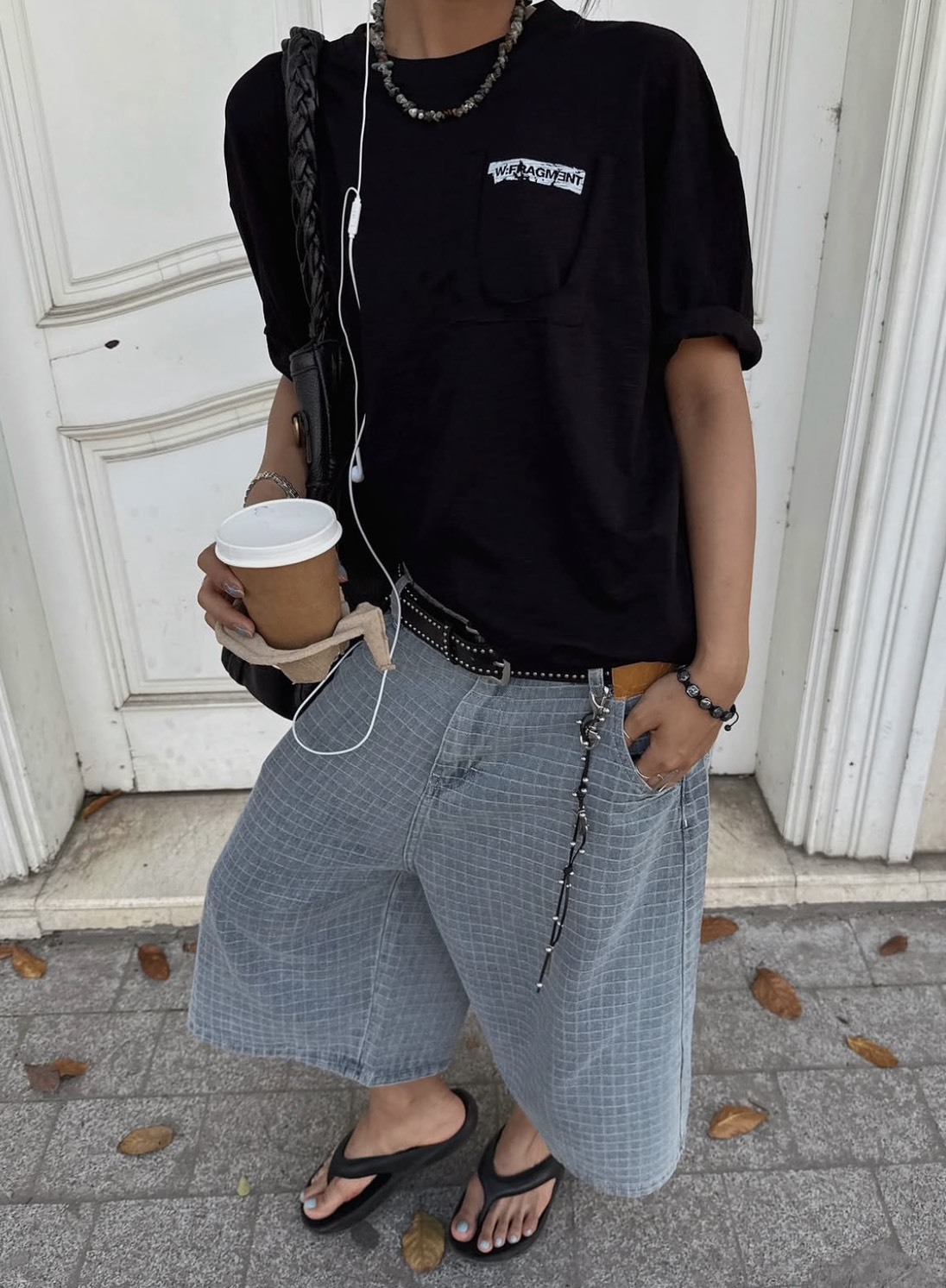 （現貨）越南品牌 Insane Rough Plaid 格紋 七分褲 Insane08