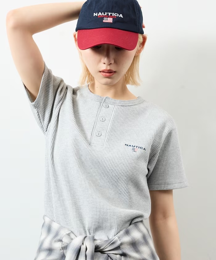 NAUTICA / Essentials S/S Henley Tee