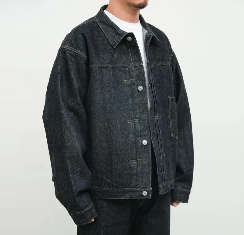A.PRESSE 2026 A/W 1st TYPE DENIM JACKET ONE WASH (AP-1001) - PRE ORDER ITEM (預訂中)