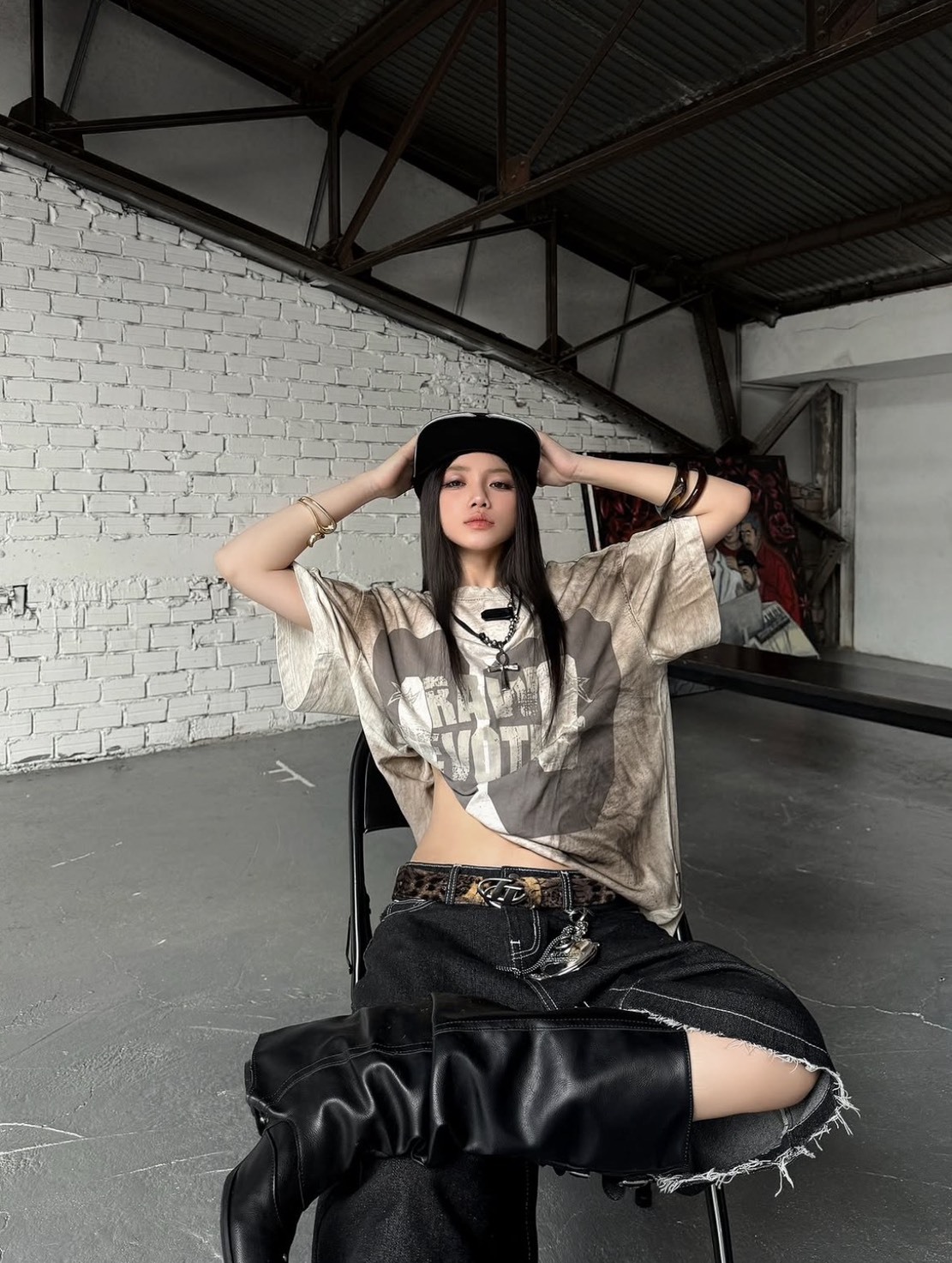 （現貨）越南品牌 DEVOTUS RAW 水洗logo 短寬 Boxy 短T DEVOTUS06