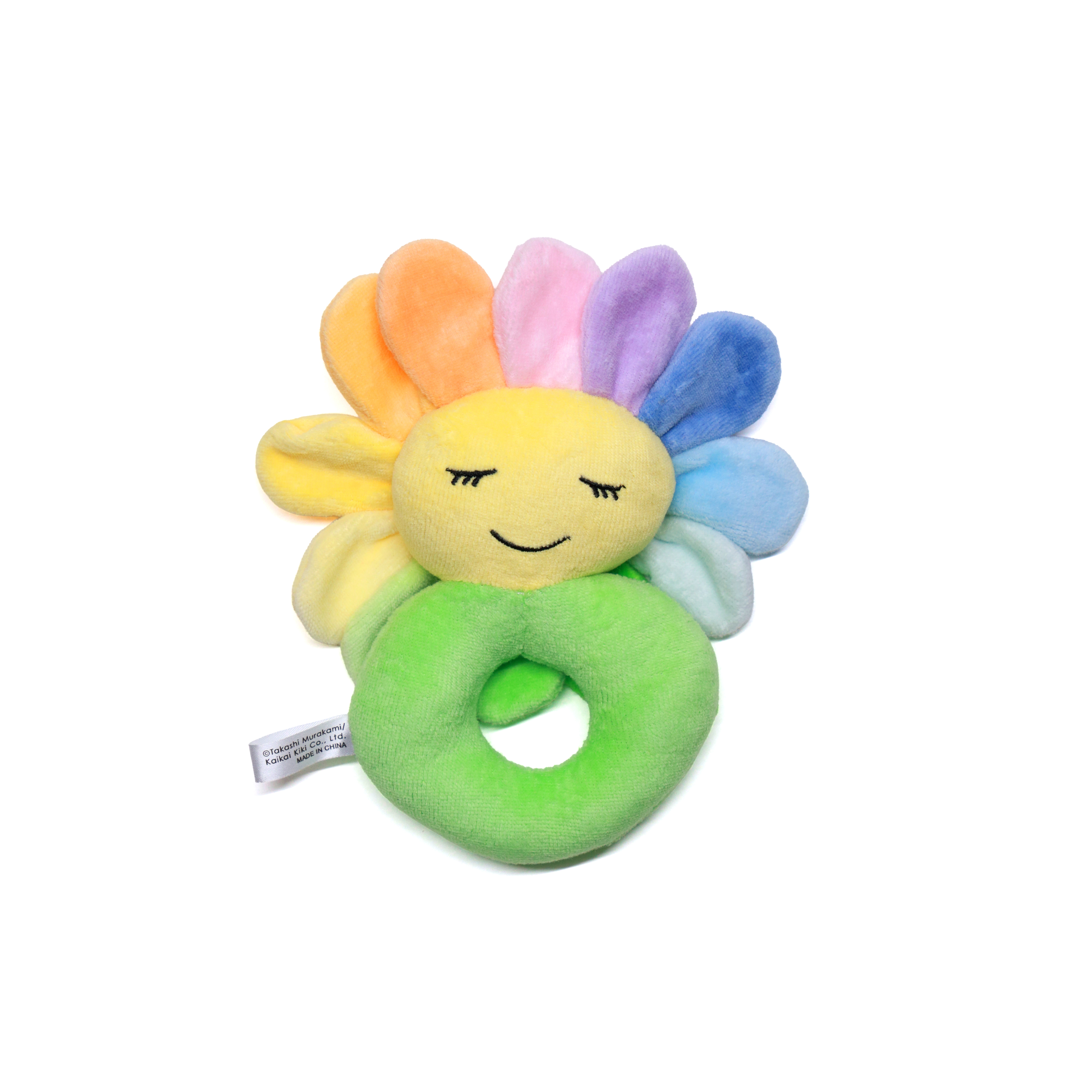 -(C01)-TAKASHI MURAKAMI BABY RATTLE 村上隆 小花 嬰兒搖鈴-TM-ZZ002079