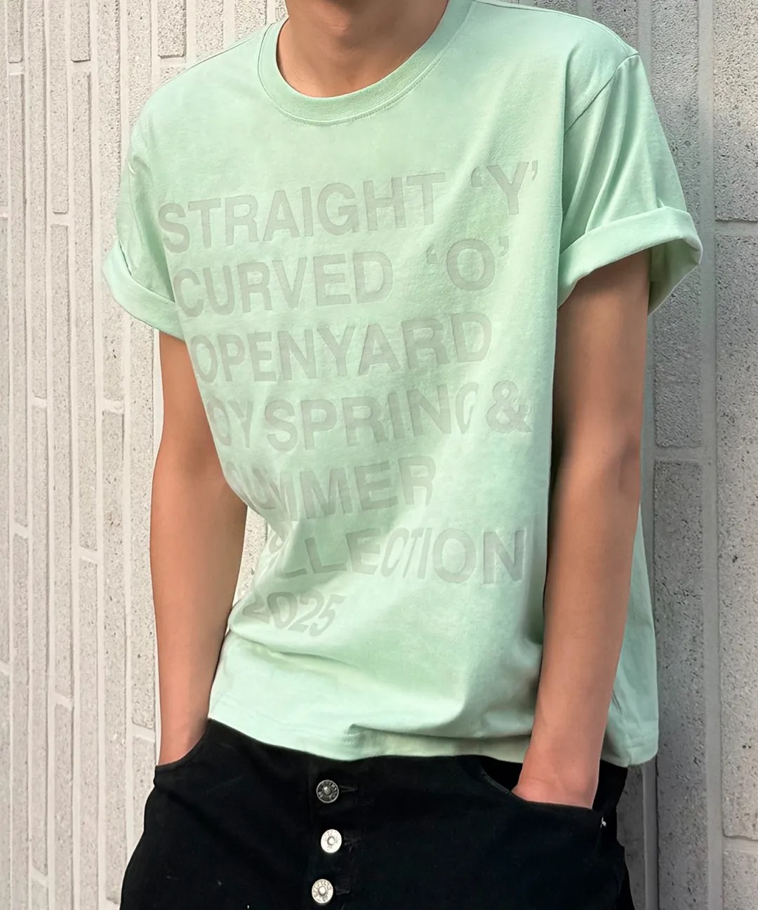 OY BOLD LETTERS TEE
