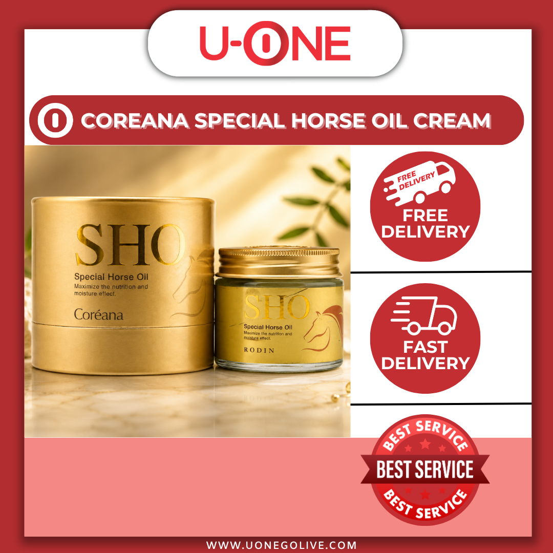 U-ONE | Korea | Coreana | Special Horse Oil Cream | 70ml