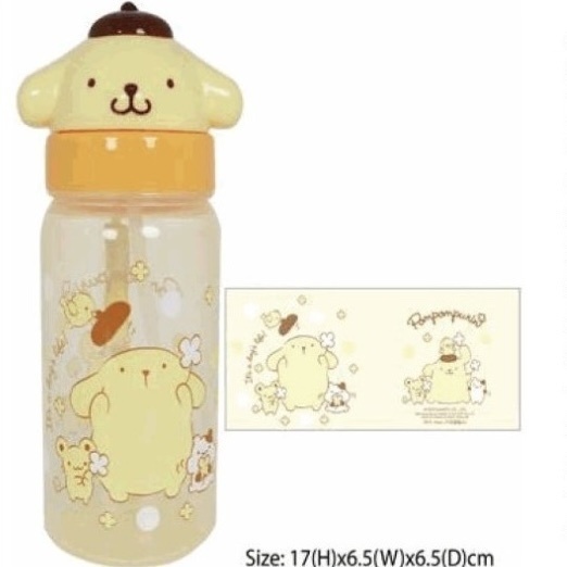 港版Sanrio大頭公仔造型水樽350ml