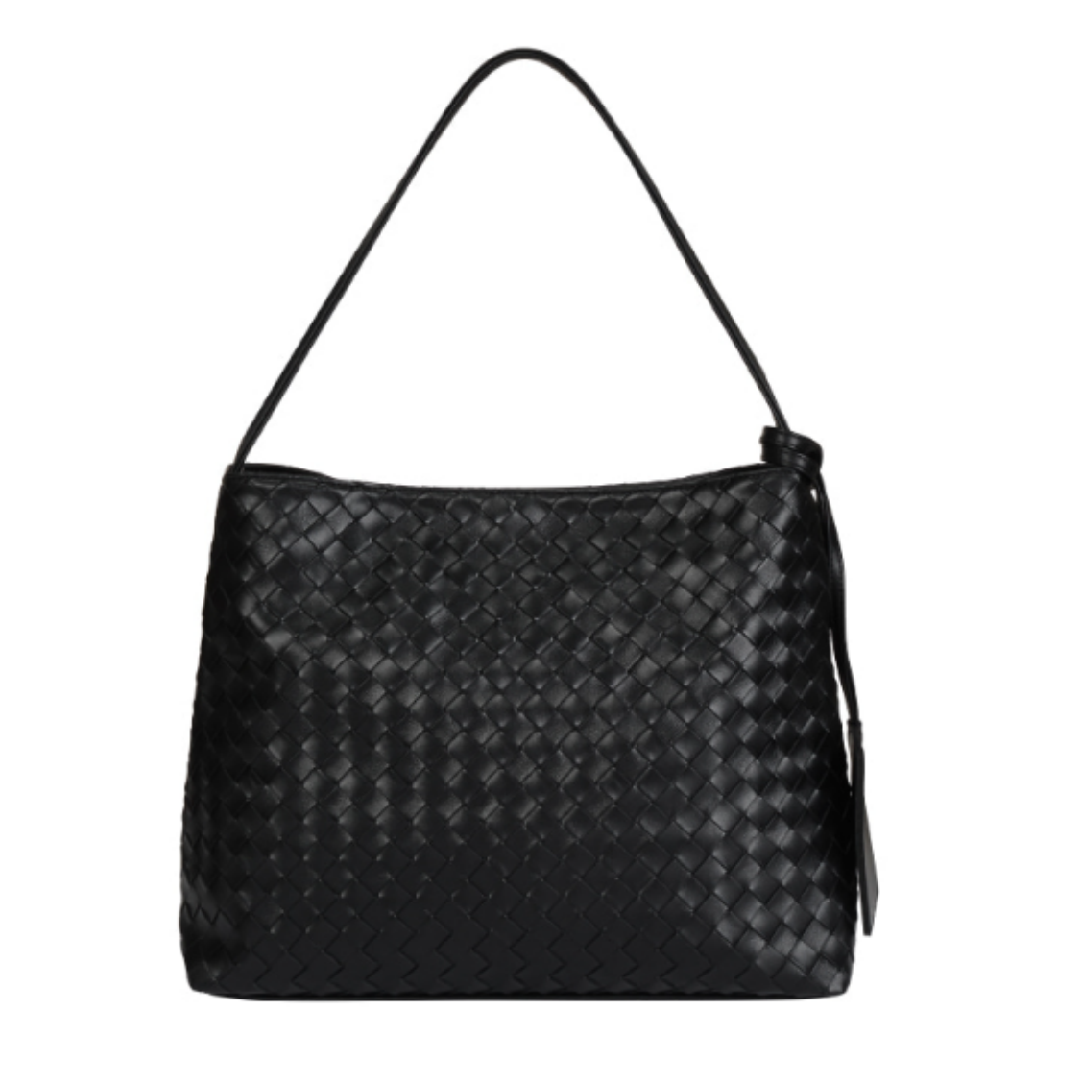 KOR-CCG0607-305 ANC WEAVING MESH BAG_BLACK (A6)
