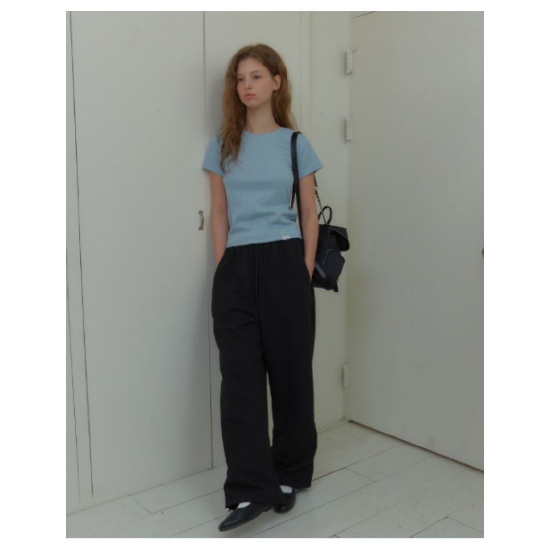 KOR-CCG0607-356 ANC SWEAT JOGGER PANTS_BLACK (A57)